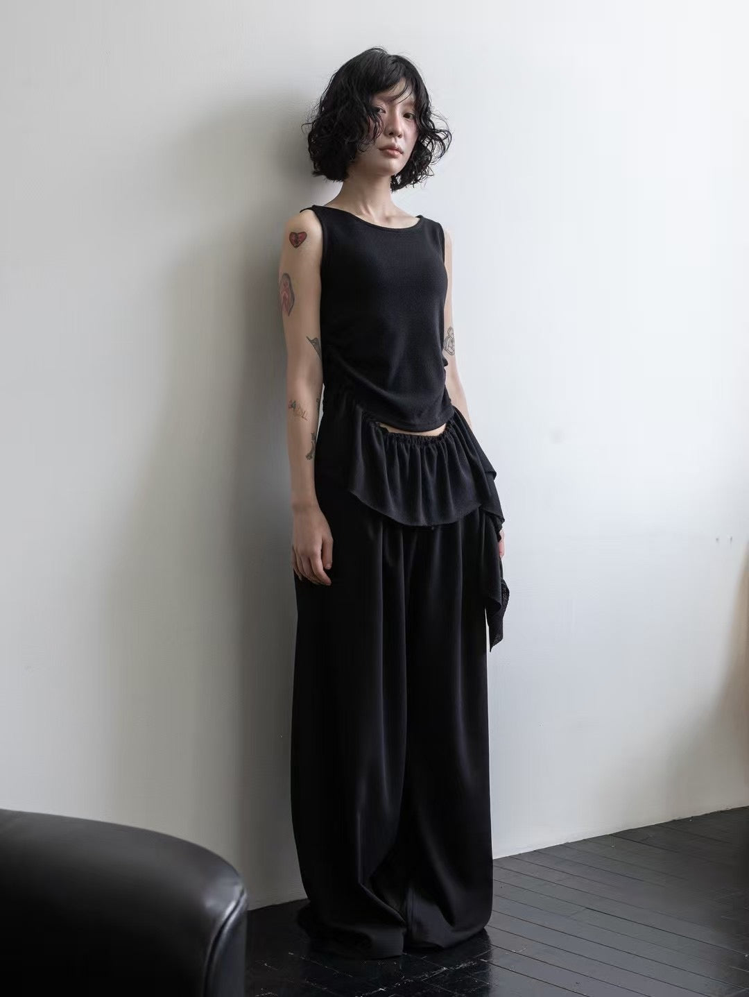 裙擺無袖背心 Tank Top With Skirt