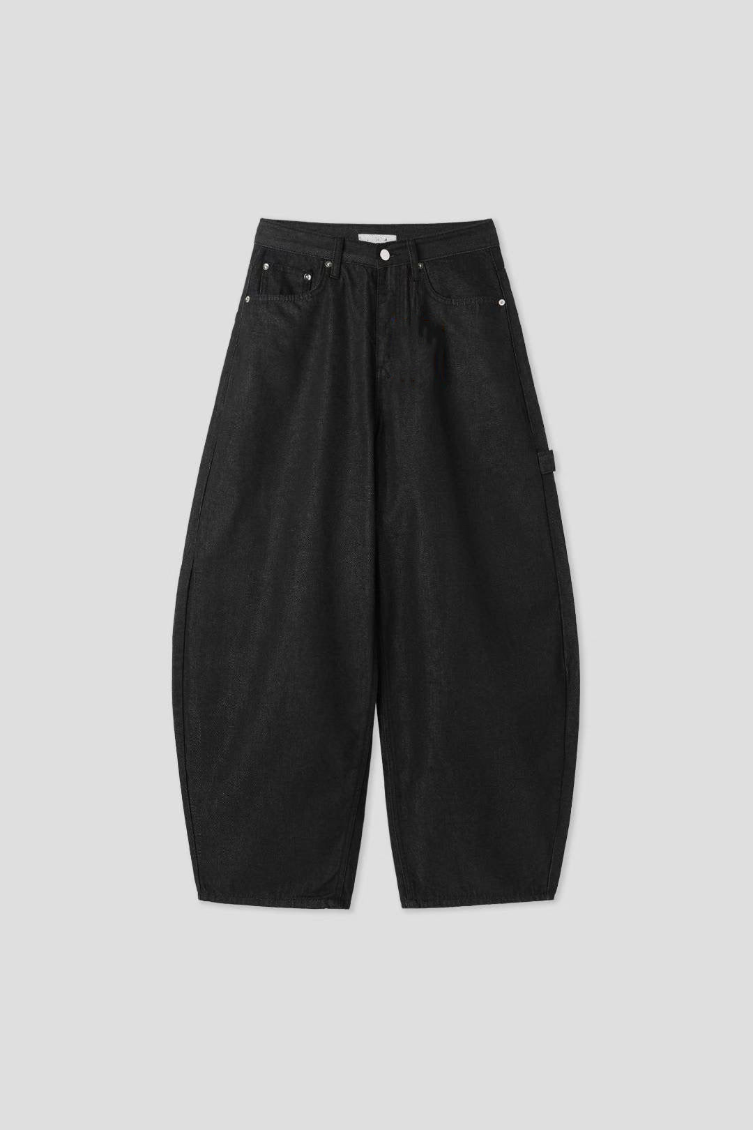 十字架彎刀褲 Cross Embroidery Wide Pants