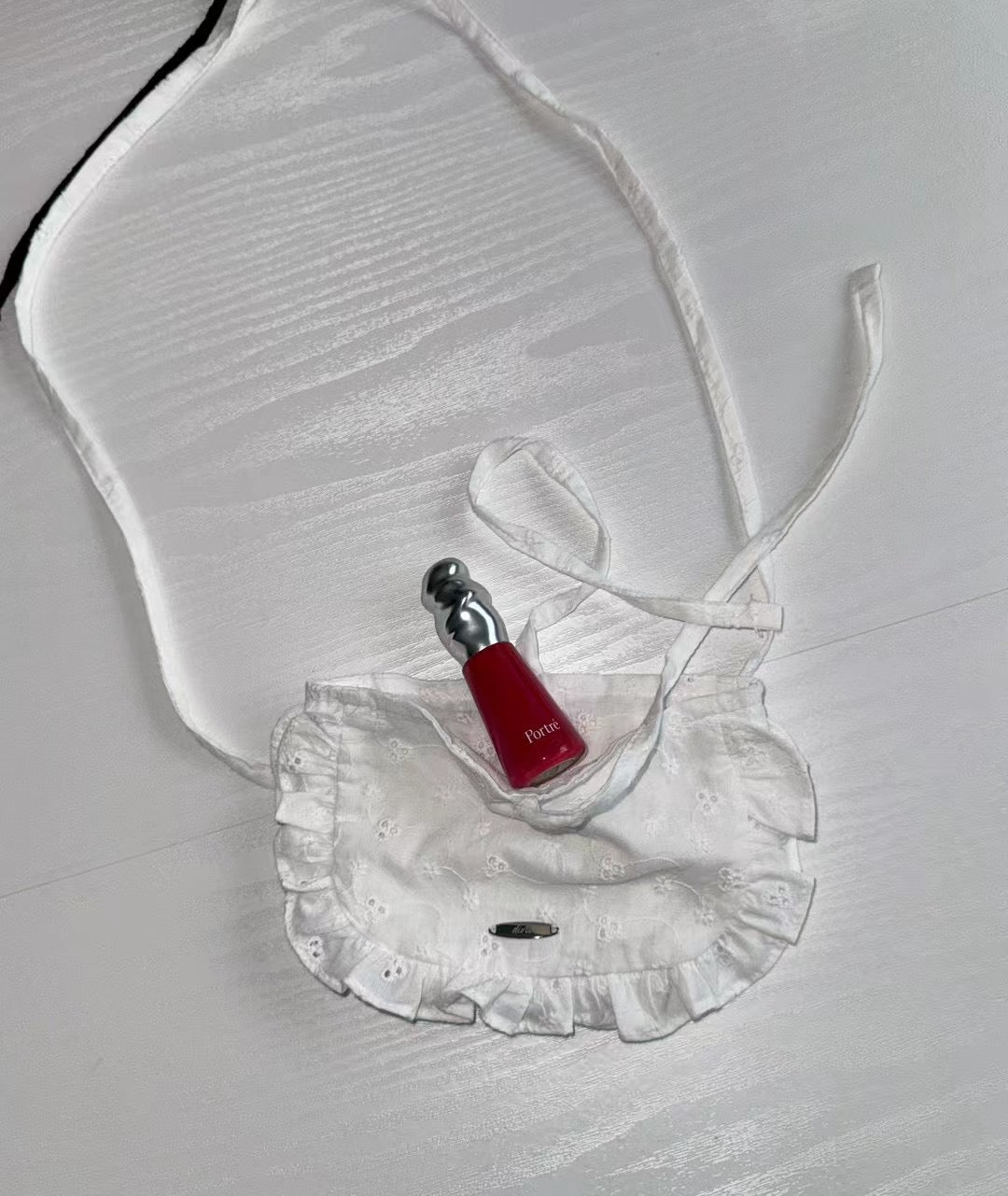 荷葉邊綁帶腰帶 Ruffled Tie Belt