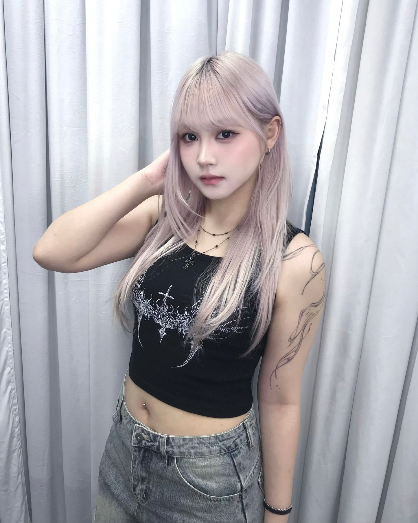 圖騰印花背心 Totem Print Tank Top