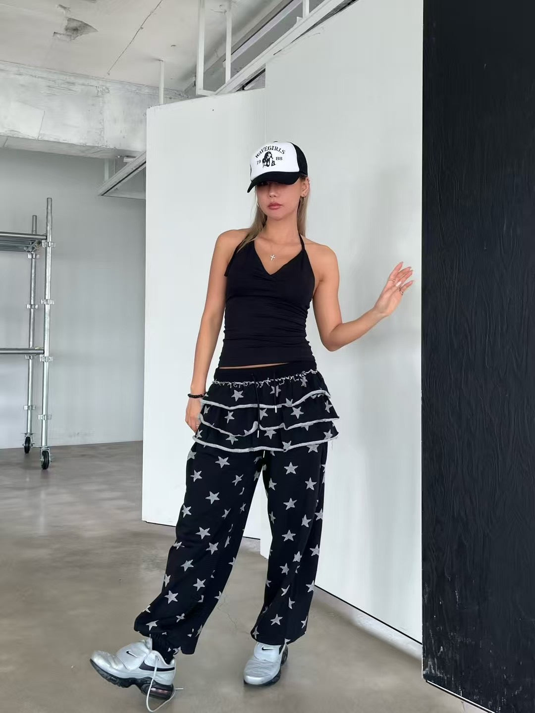 星星印花棉褲 Star Print Cotton Pants