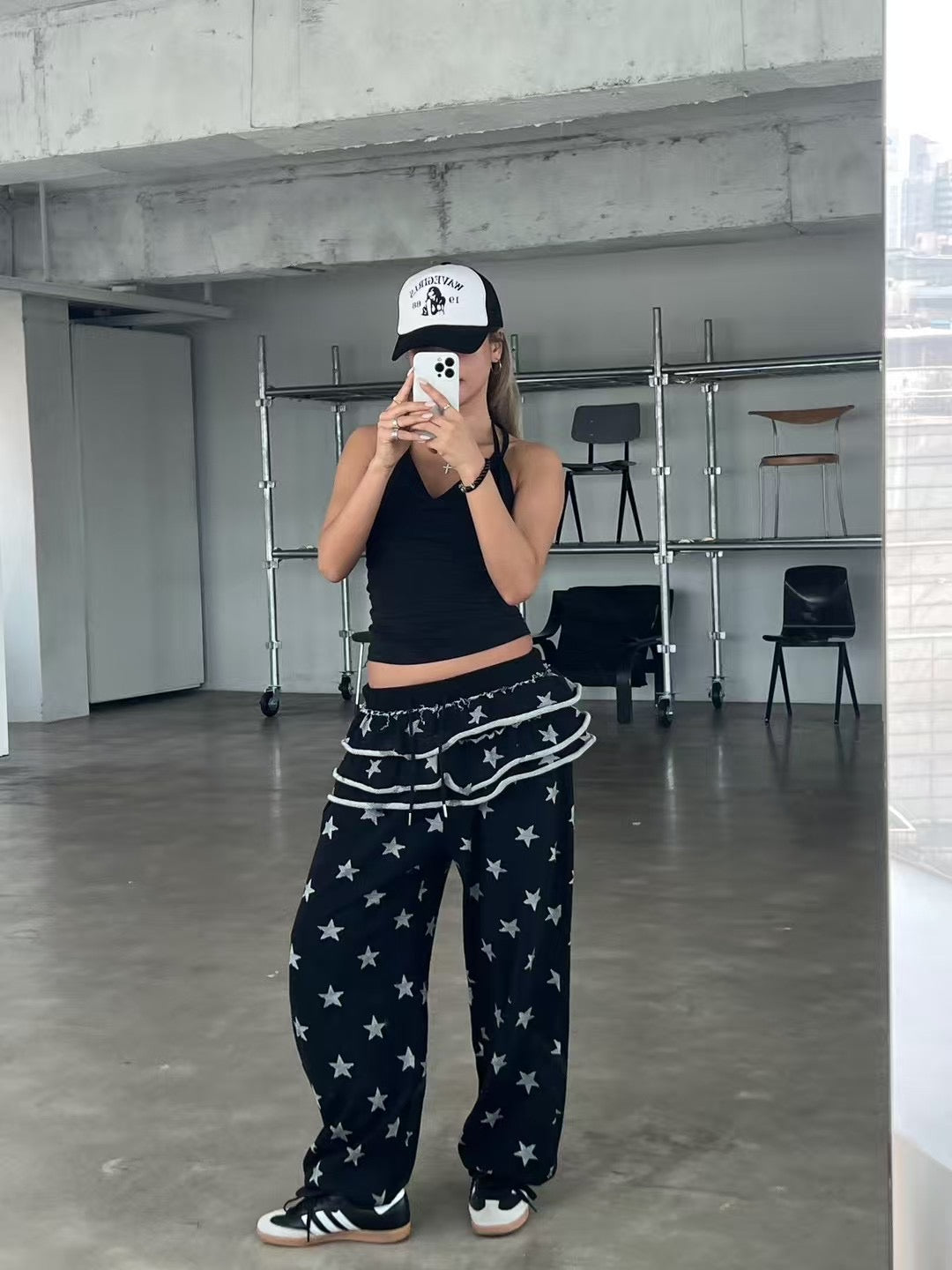 星星印花棉褲 Star Print Cotton Pants