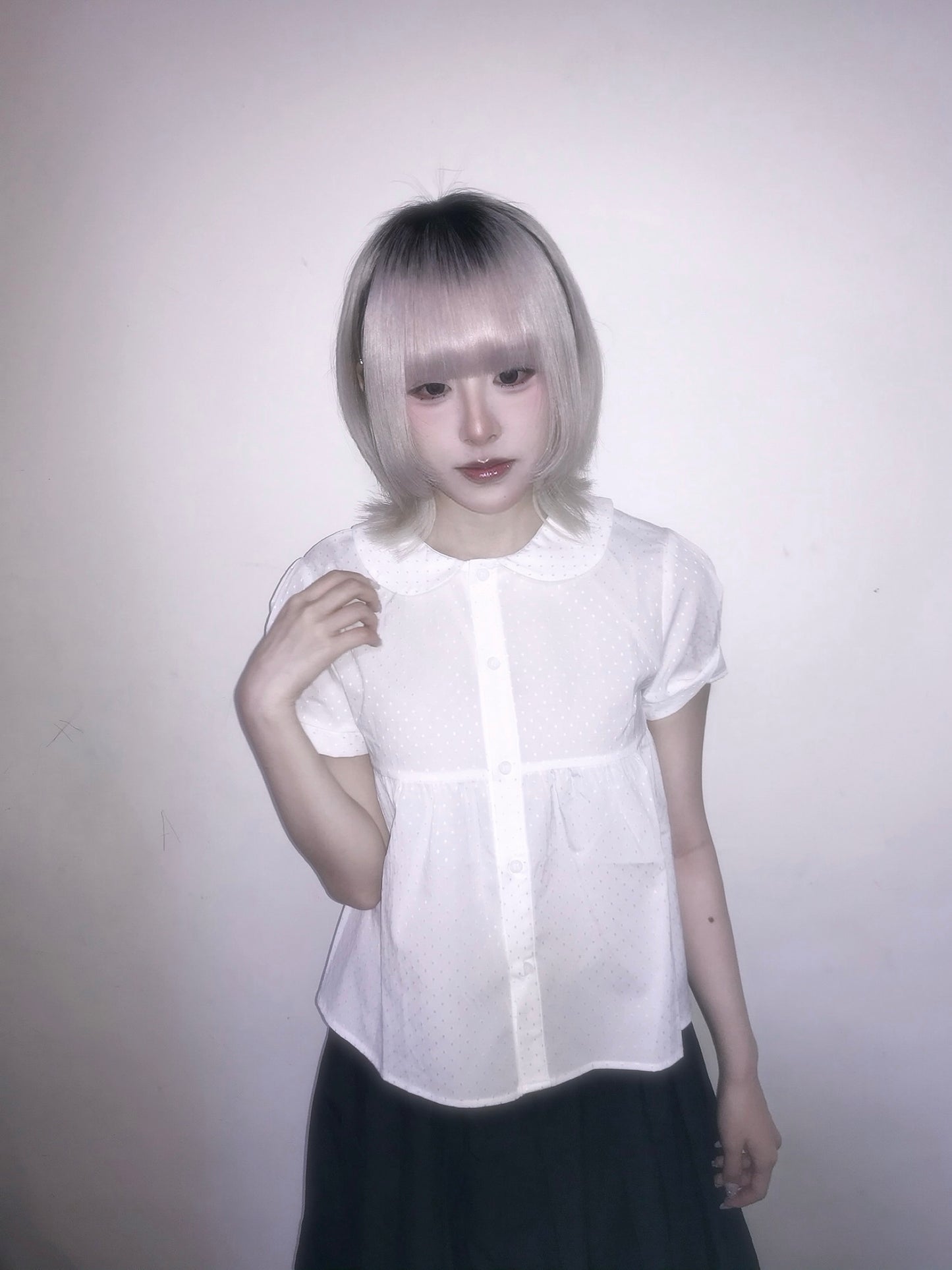 娃娃領復古襯衫 Doll Collar Retro Shirt