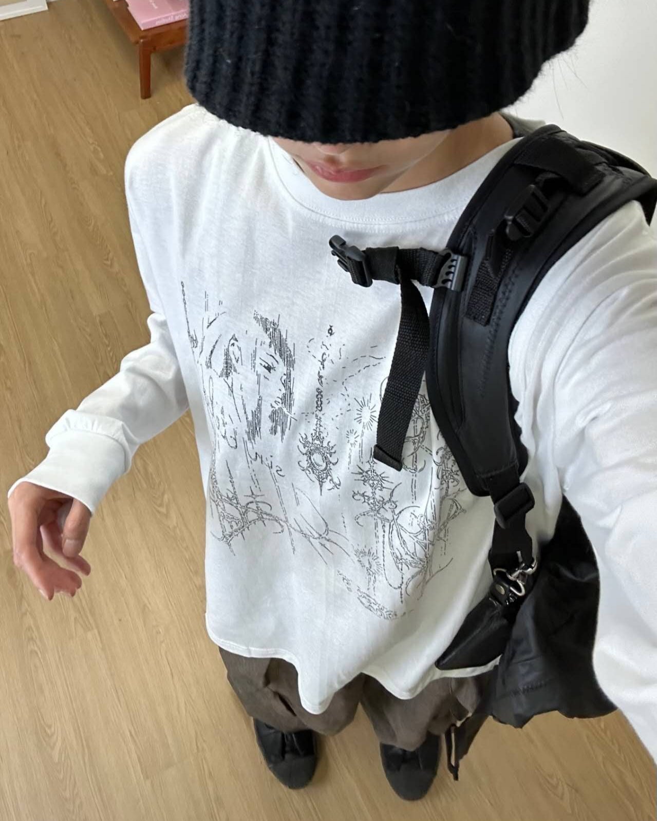 【Unisex】手繪圖騰印花長袖 Totem Print Long Sleeves