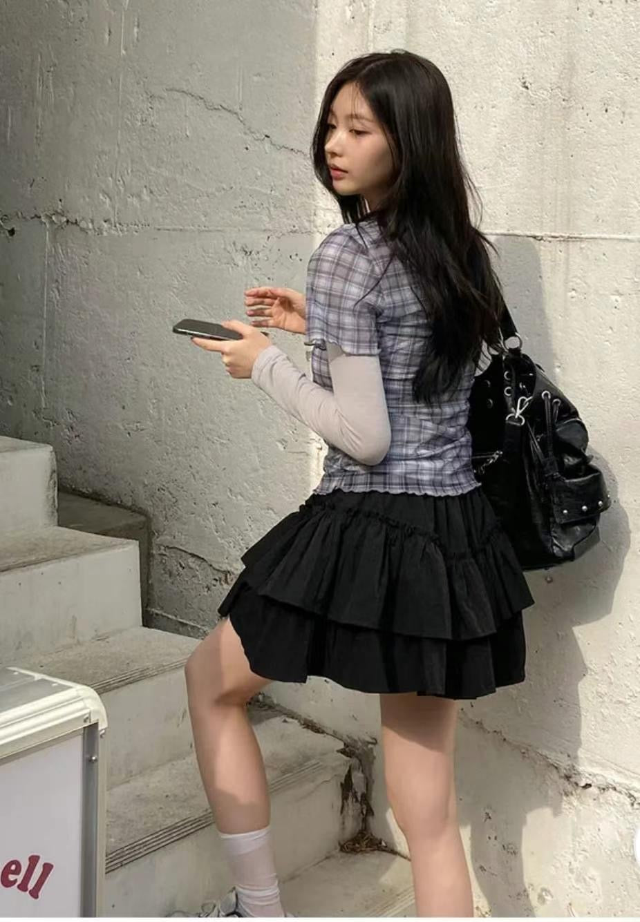 雙層蛋糕蓬蓬裙 Double Layer Dress