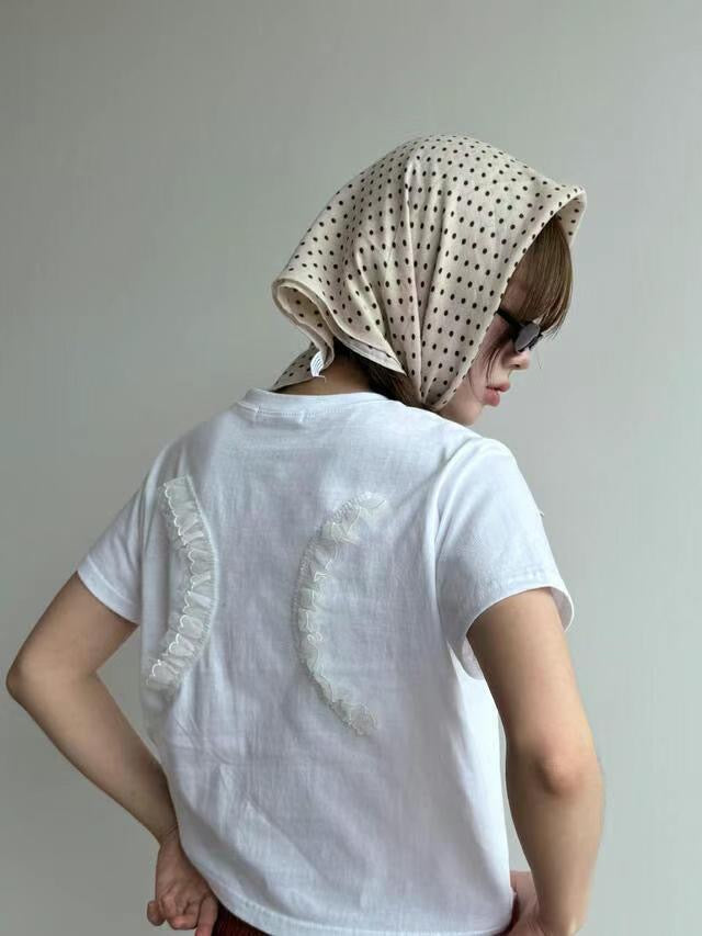 蕾絲翅膀短袖 Lace Wings Short Sleeves