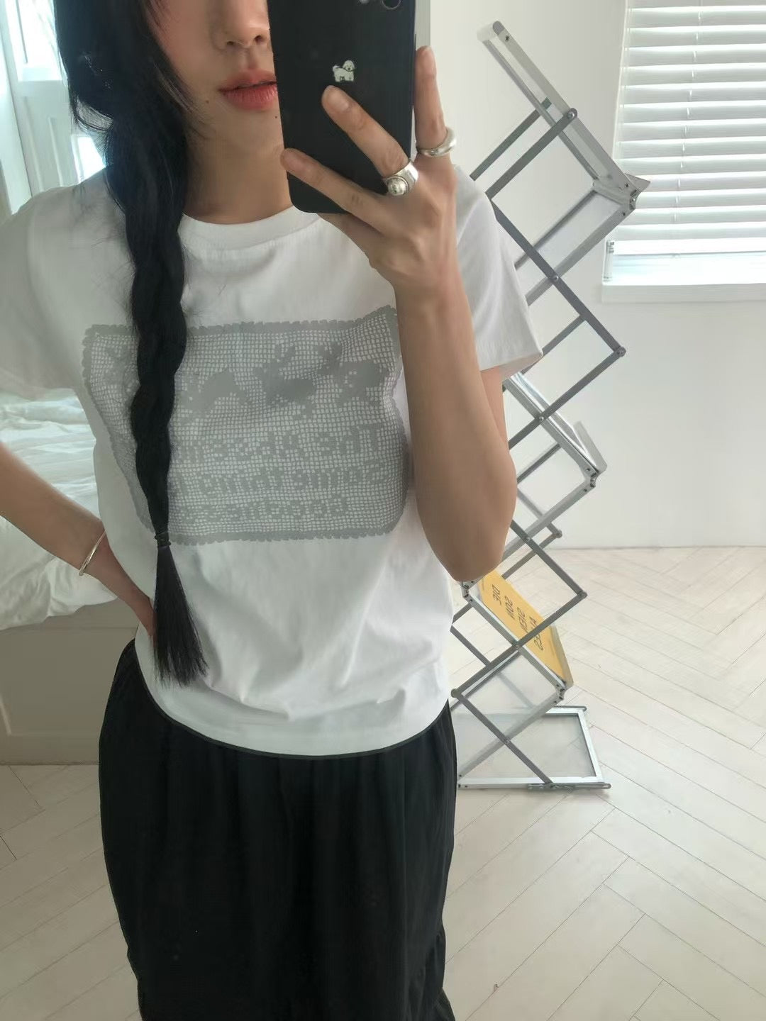 像素兔仔T-shirt Pixel Rabbit T-shirt