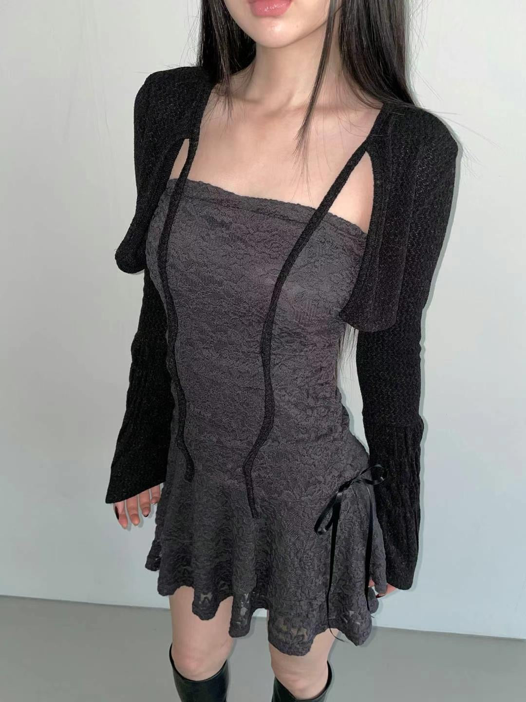 蕾絲修身連衣裙 Slim Fit Lace Dress