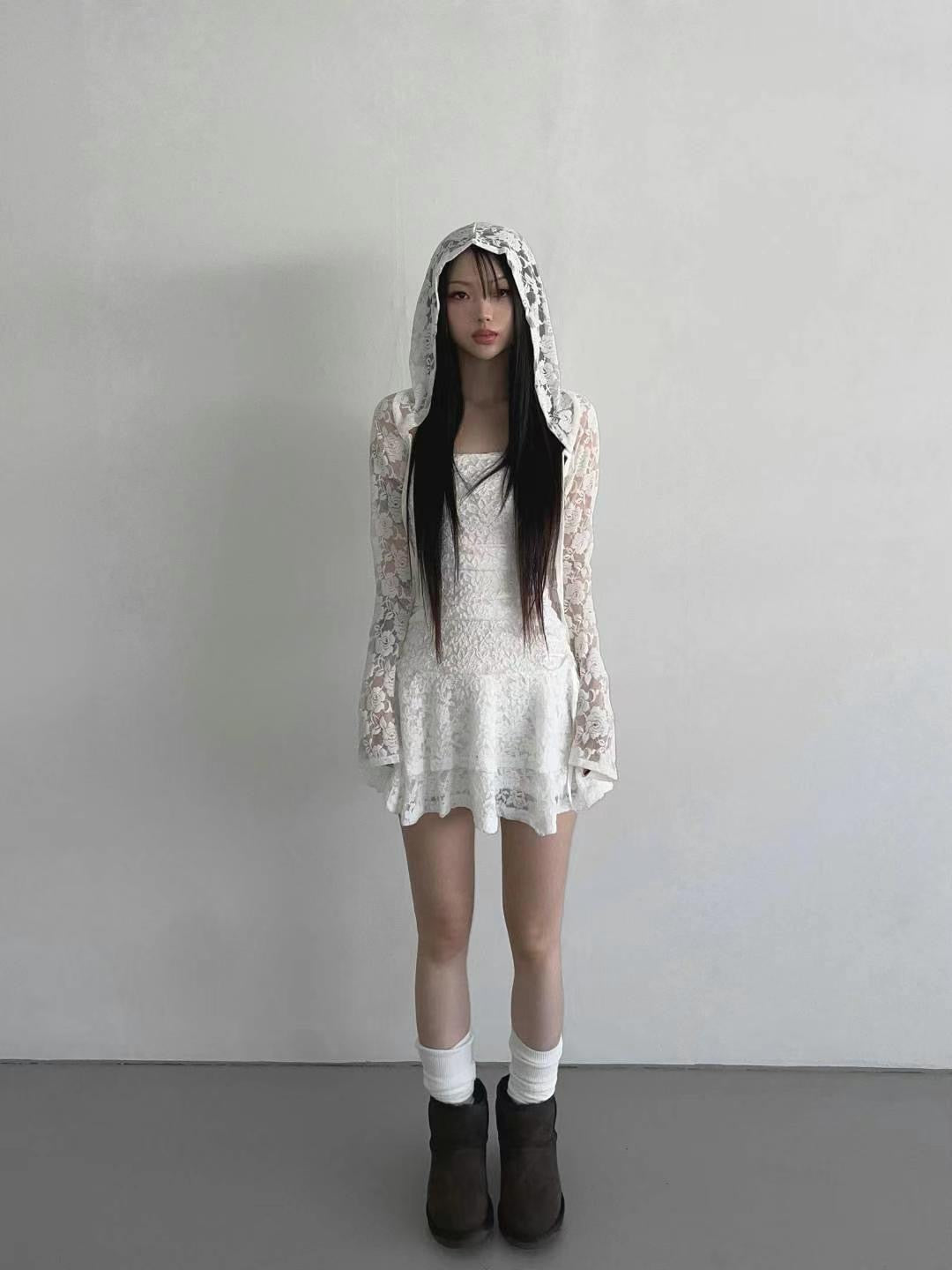 蕾絲修身連衣裙 Slim Fit Lace Dress