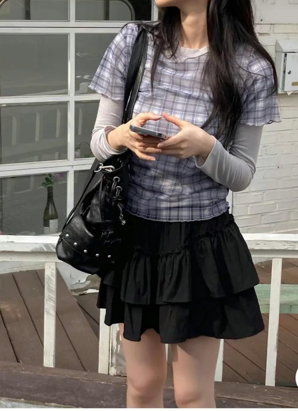雙層蛋糕蓬蓬裙 Double Layer Dress
