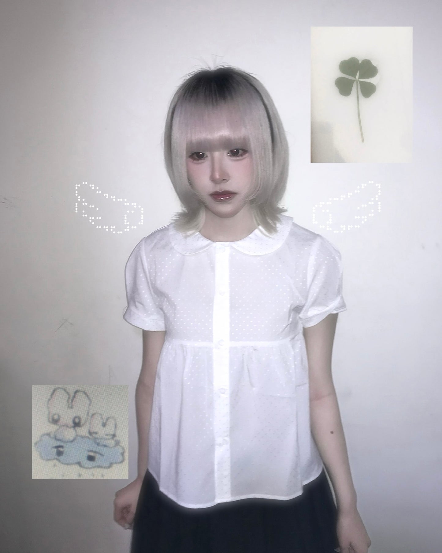 娃娃領復古襯衫 Doll Collar Retro Shirt