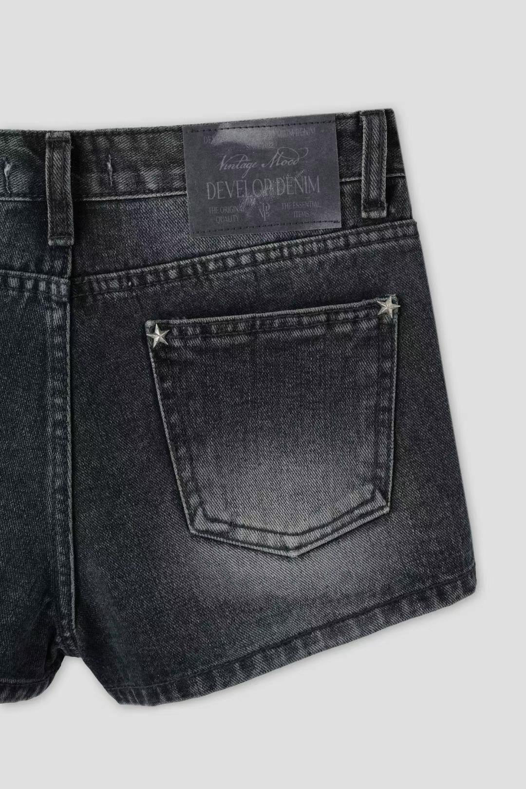 星星牛仔短褲 Star Denim Shorts