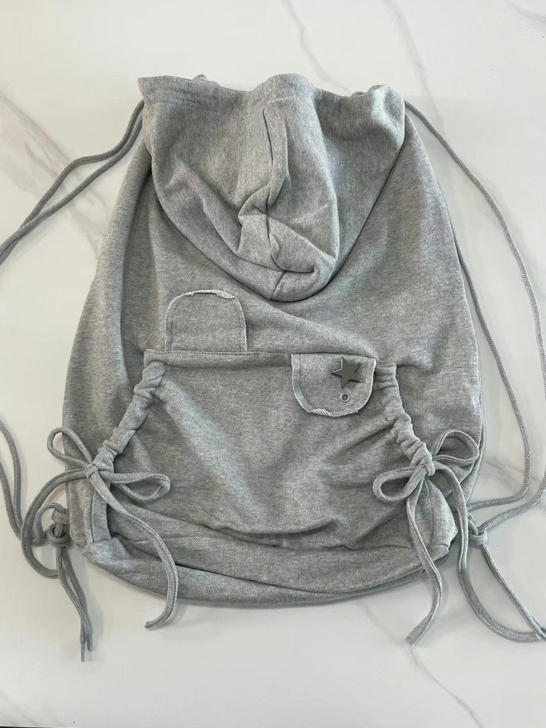 星星連帽索繩袋Star Hooded Rope Bag