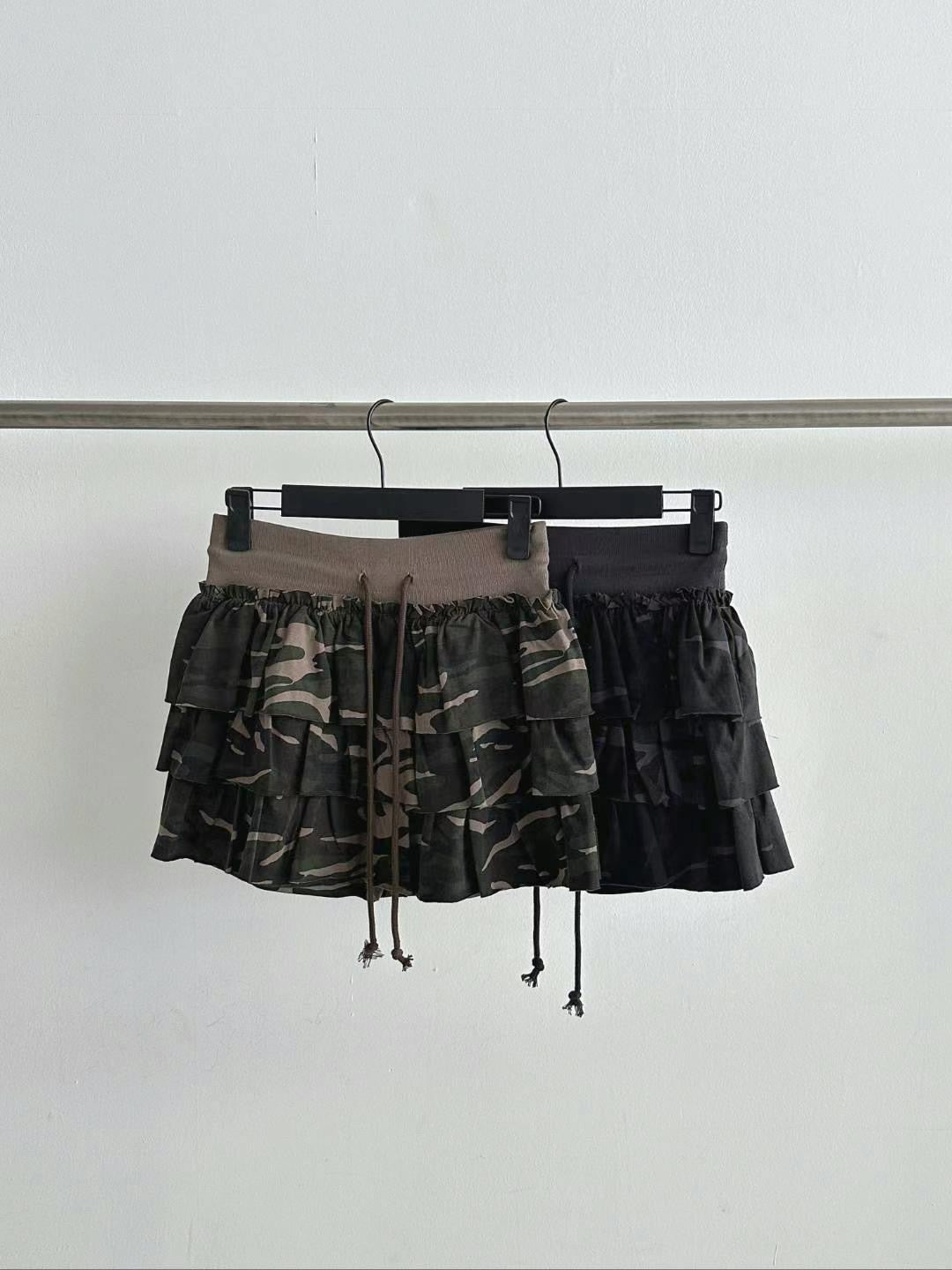 迷彩蛋糕短裙 Camouflage Cake Skirt