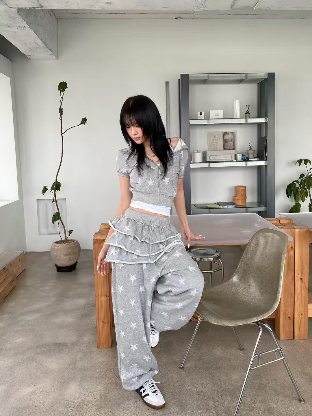 星星印花棉褲 Star Print Cotton Pants