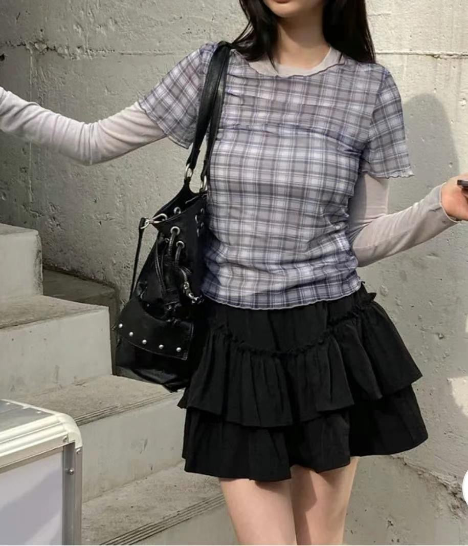 雙層蛋糕蓬蓬裙 Double Layer Dress