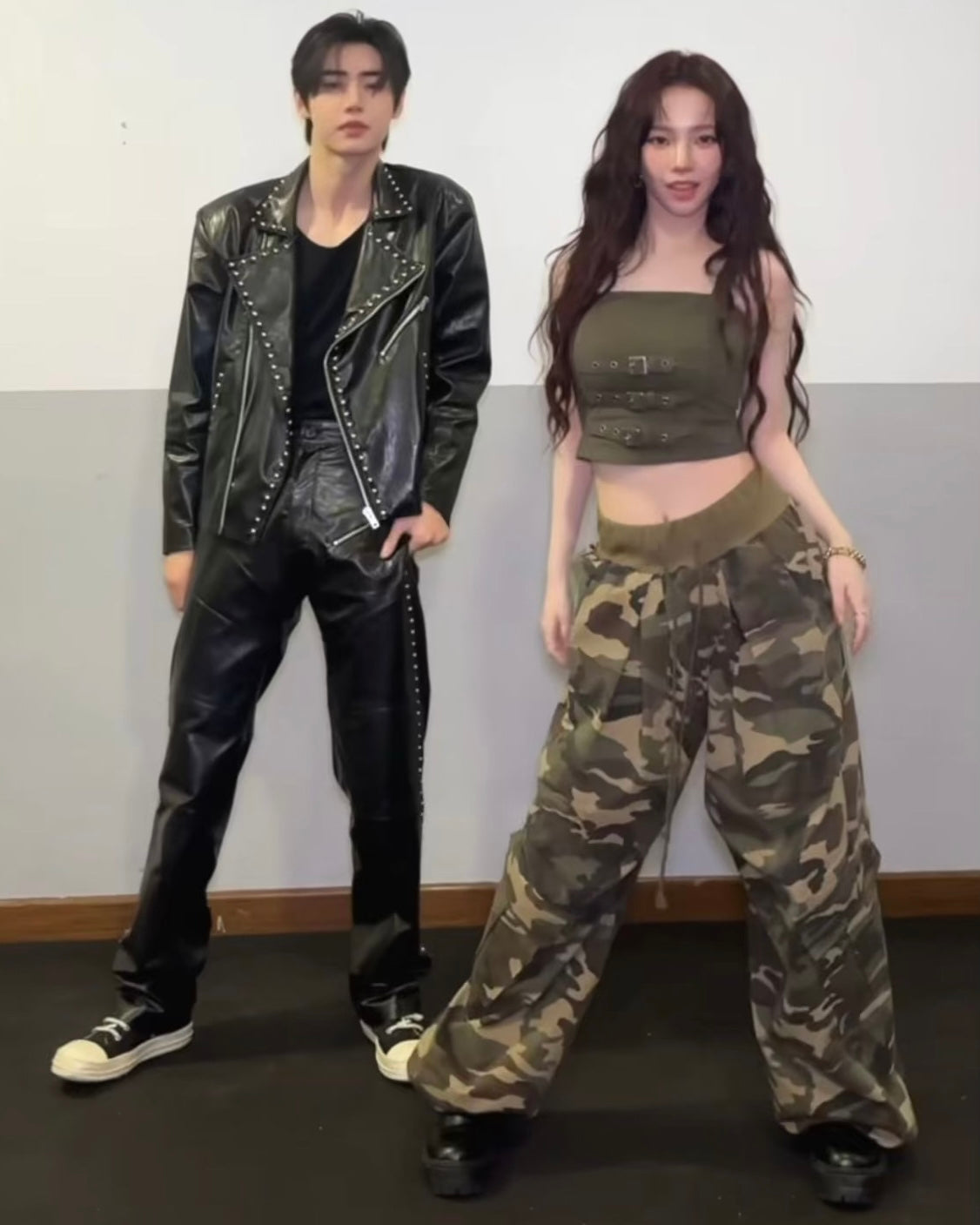 【Karina同款】迷彩長褲 Camouflage trousers