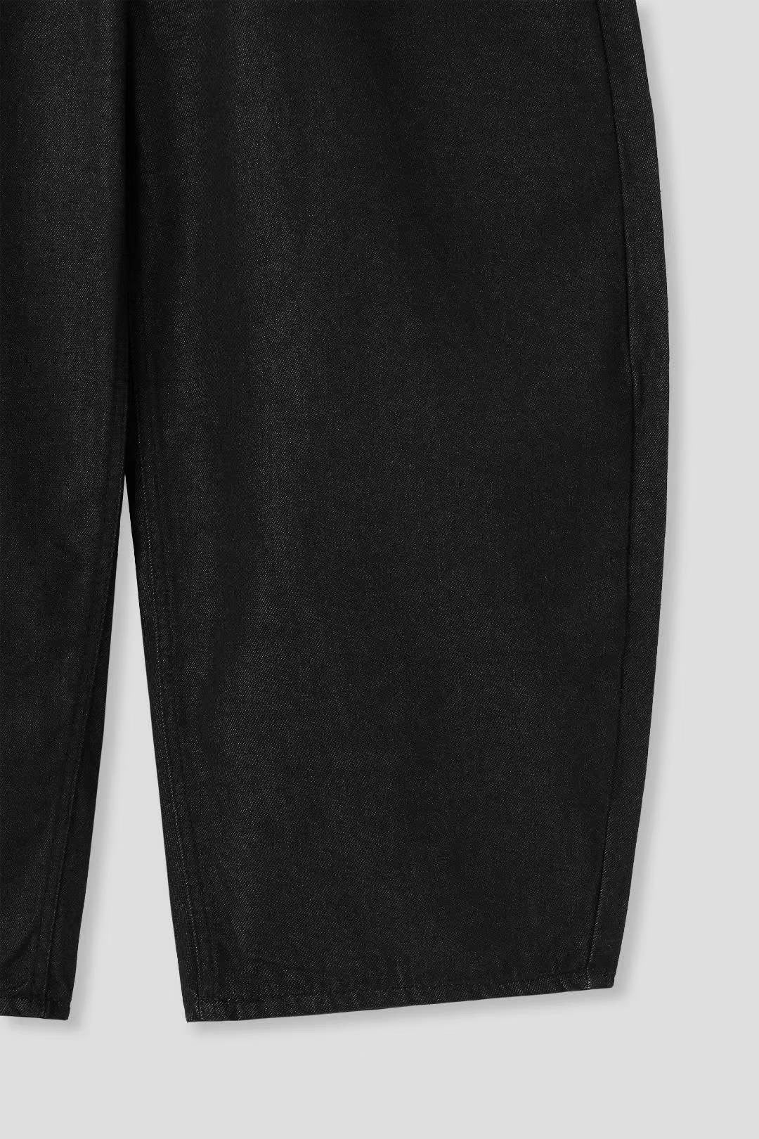 十字架彎刀褲 Cross Embroidery Wide Pants