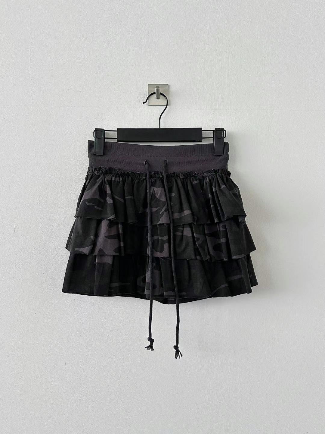迷彩蛋糕短裙 Camouflage Cake Skirt