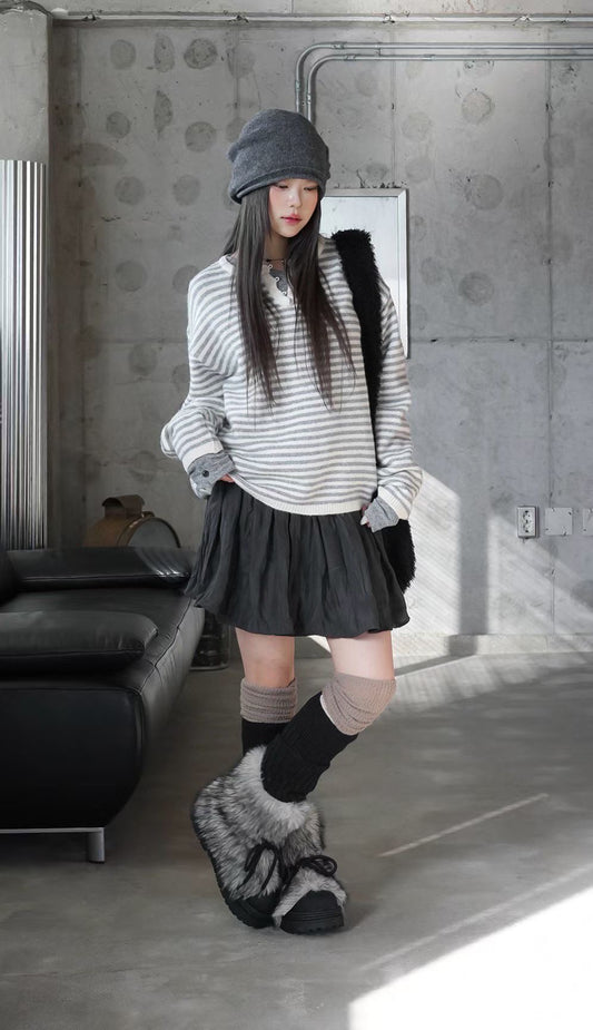 百搭皺皺短裙 Ruched Mini Skirt