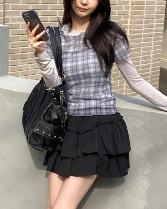 雙層蛋糕蓬蓬裙 Double Layer Dress