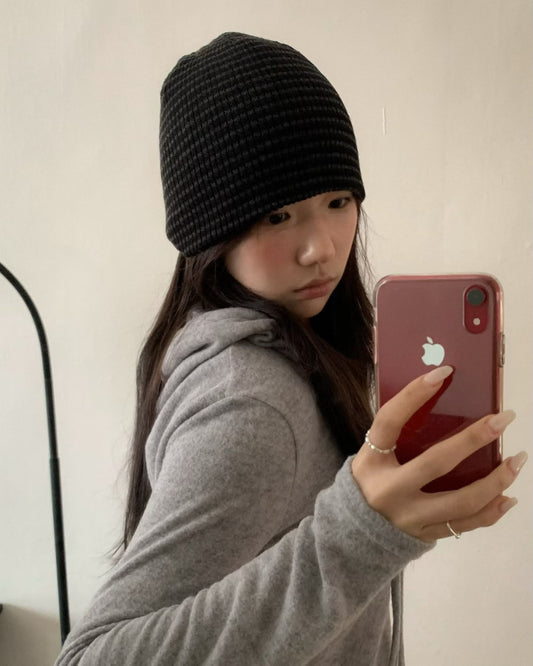 條紋針織冷帽 Striped Knit Beanie