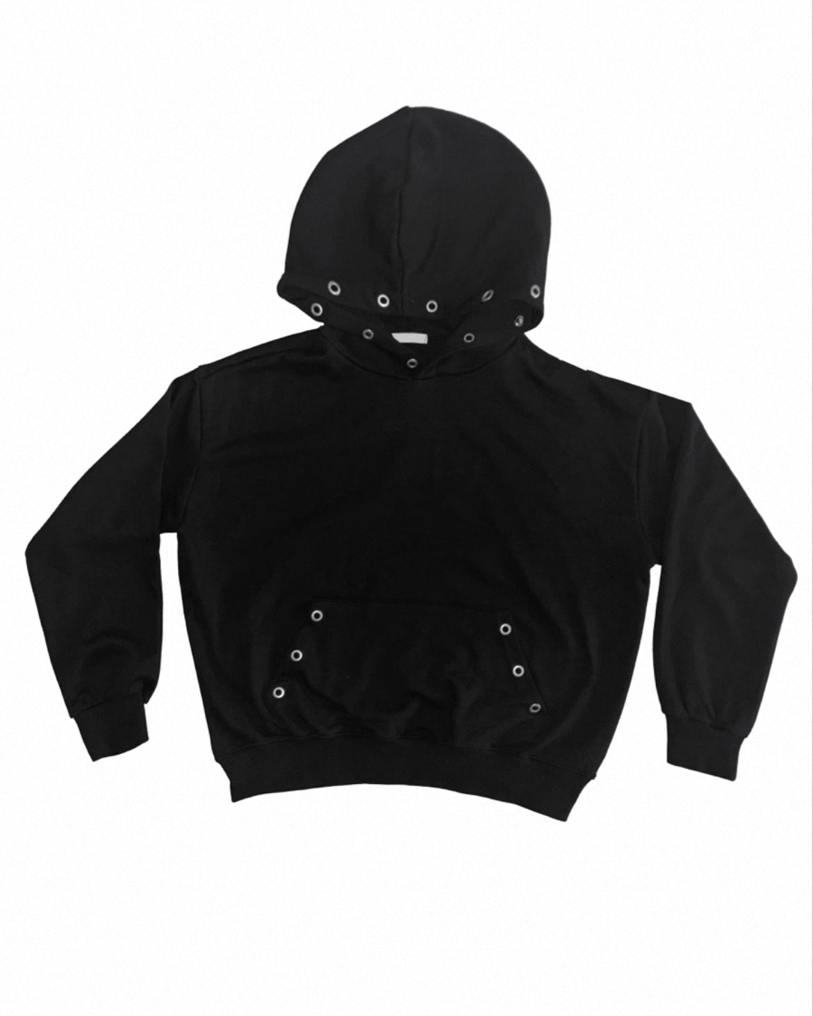金屬圈寬鬆衛衣 Metal Ring Oversized Hoodie