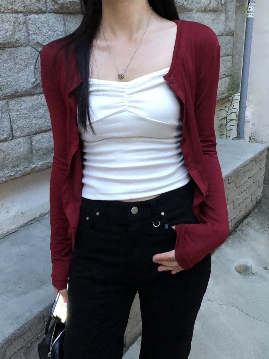 百搭針織薄外套 Versatile Knitted Thin Jacket