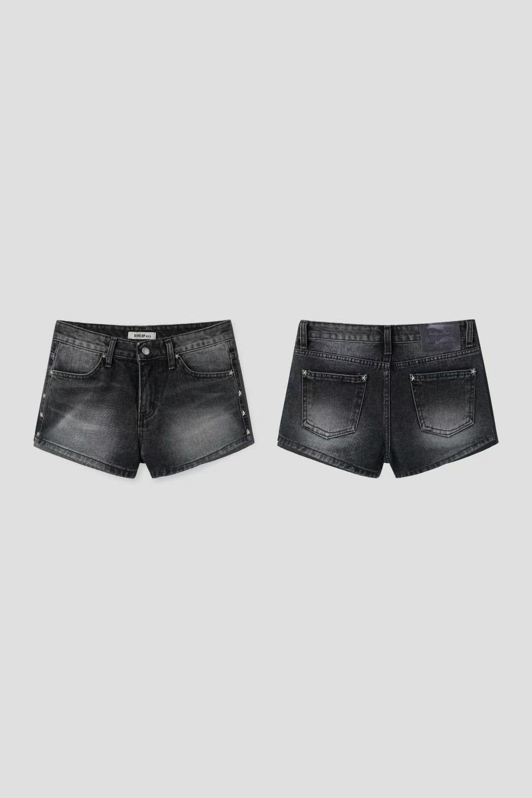 星星牛仔短褲 Star Denim Shorts