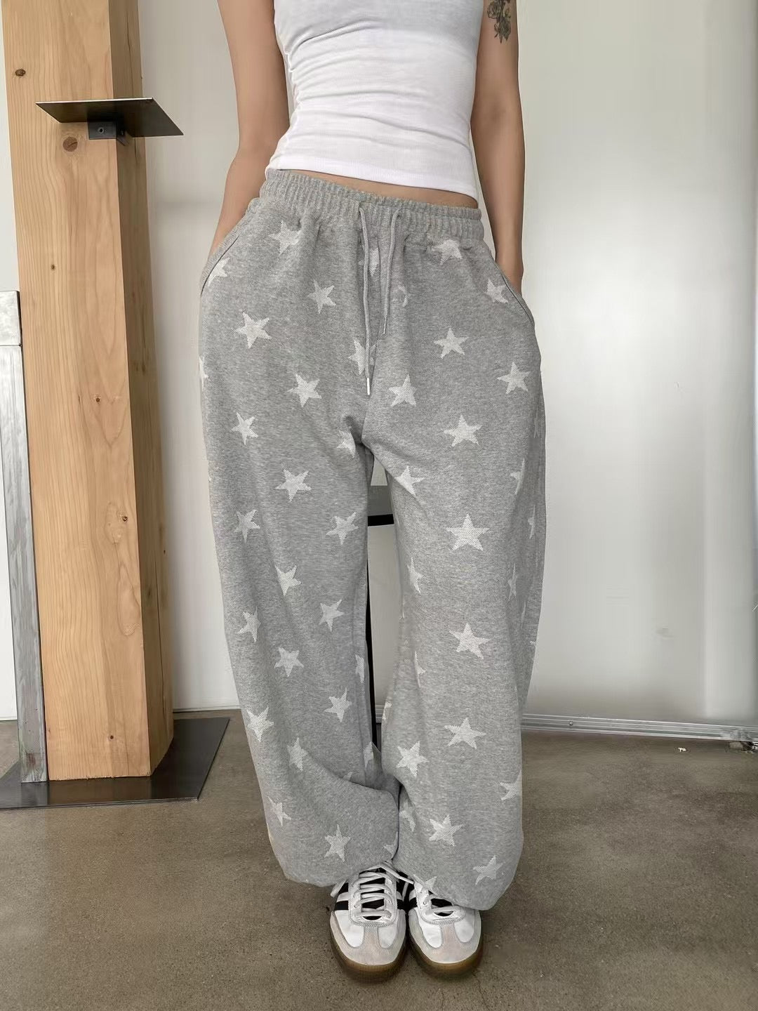 星星印花棉褲 Star Print Cotton Pants