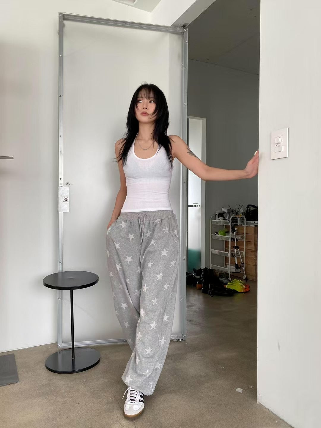 星星印花棉褲 Star Print Cotton Pants