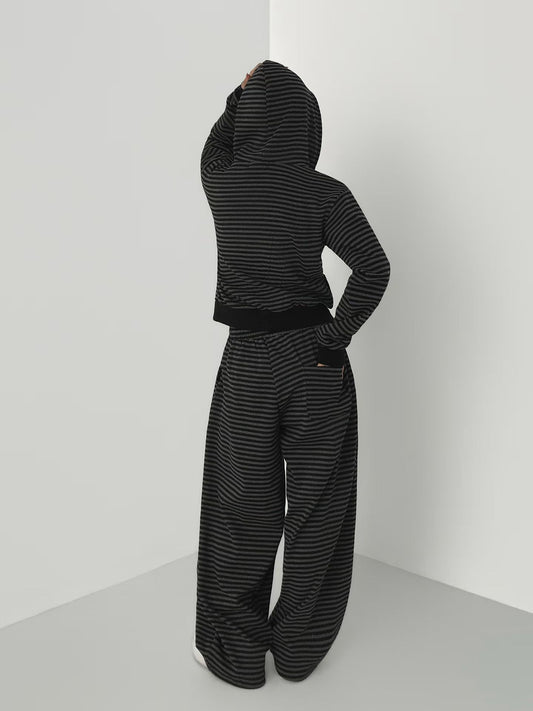條紋印花衛褲 Striped Print Sweatpants