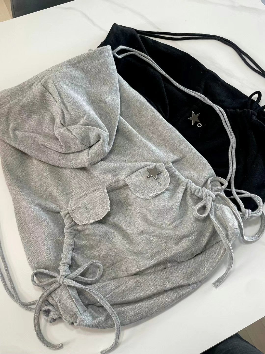 星星連帽索繩袋Star Hooded Rope Bag