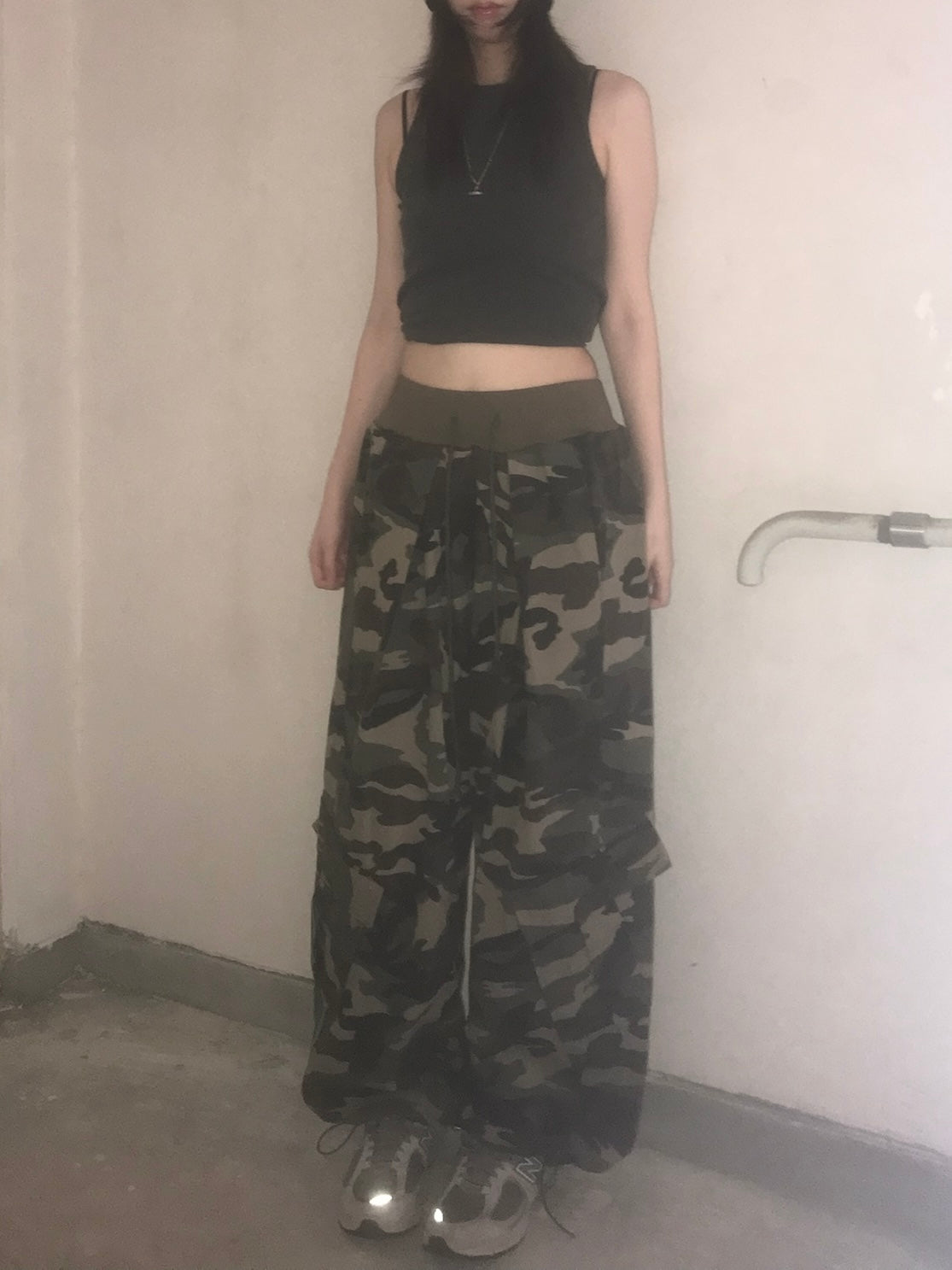 【Karina同款】迷彩長褲 Camouflage trousers