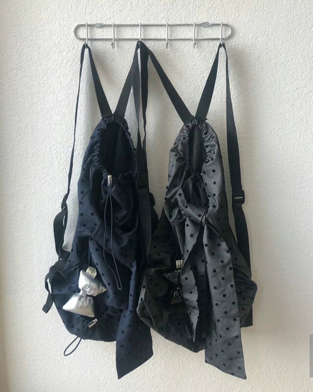 波點蝴蝶結背囊 Polka Dot Bow Backpack
