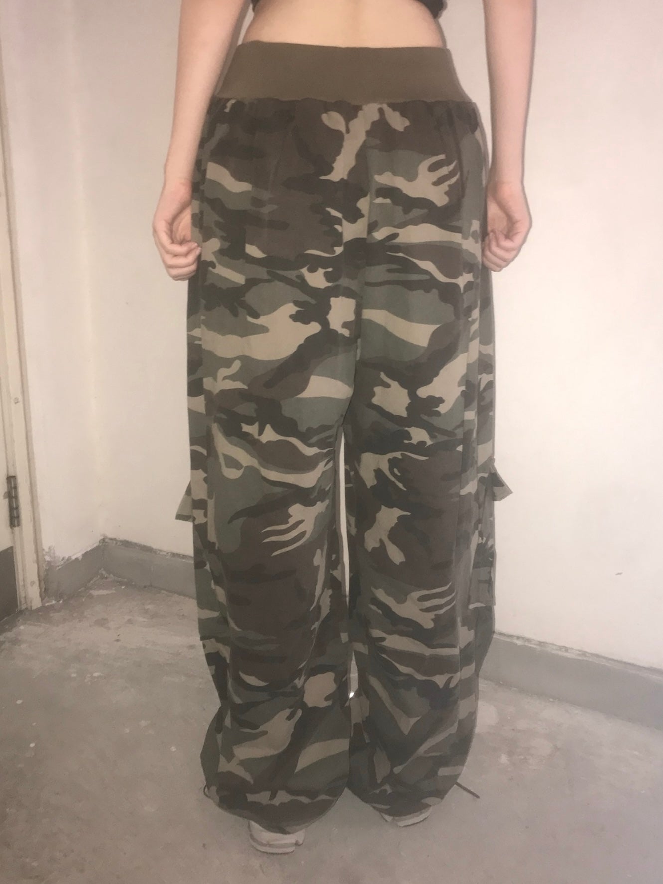 【Karina同款】迷彩長褲 Camouflage trousers