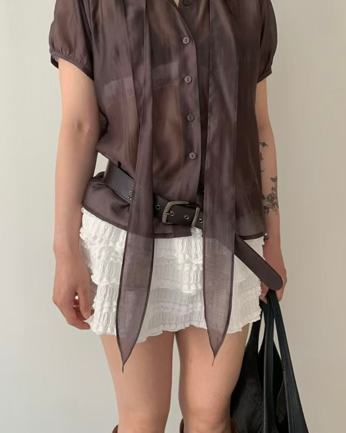 百搭蓬蓬蛋糕裙 All-match Puffy Cake Skirt
