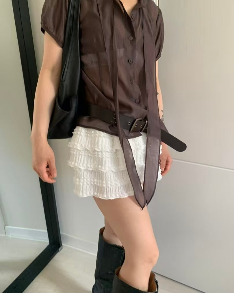 百搭蓬蓬蛋糕裙 All-match Puffy Cake Skirt