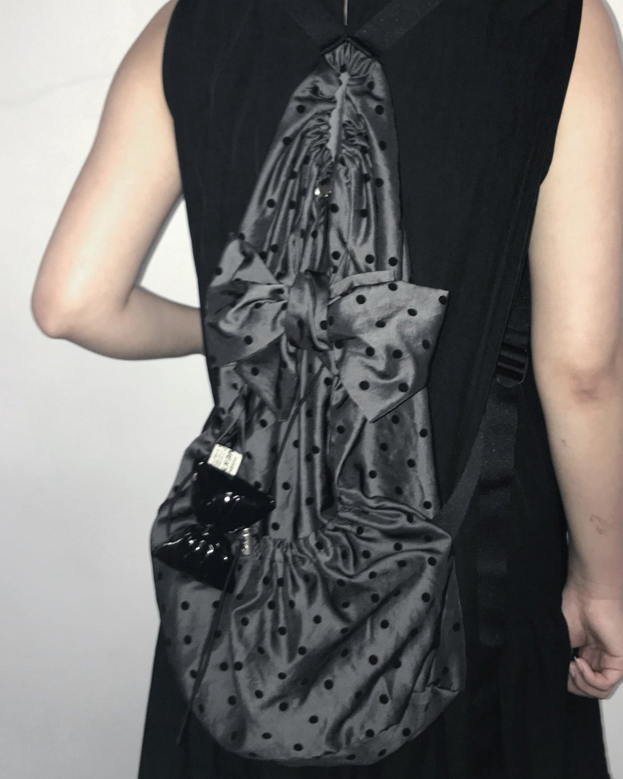 波點蝴蝶結背囊 Polka Dot Bow Backpack