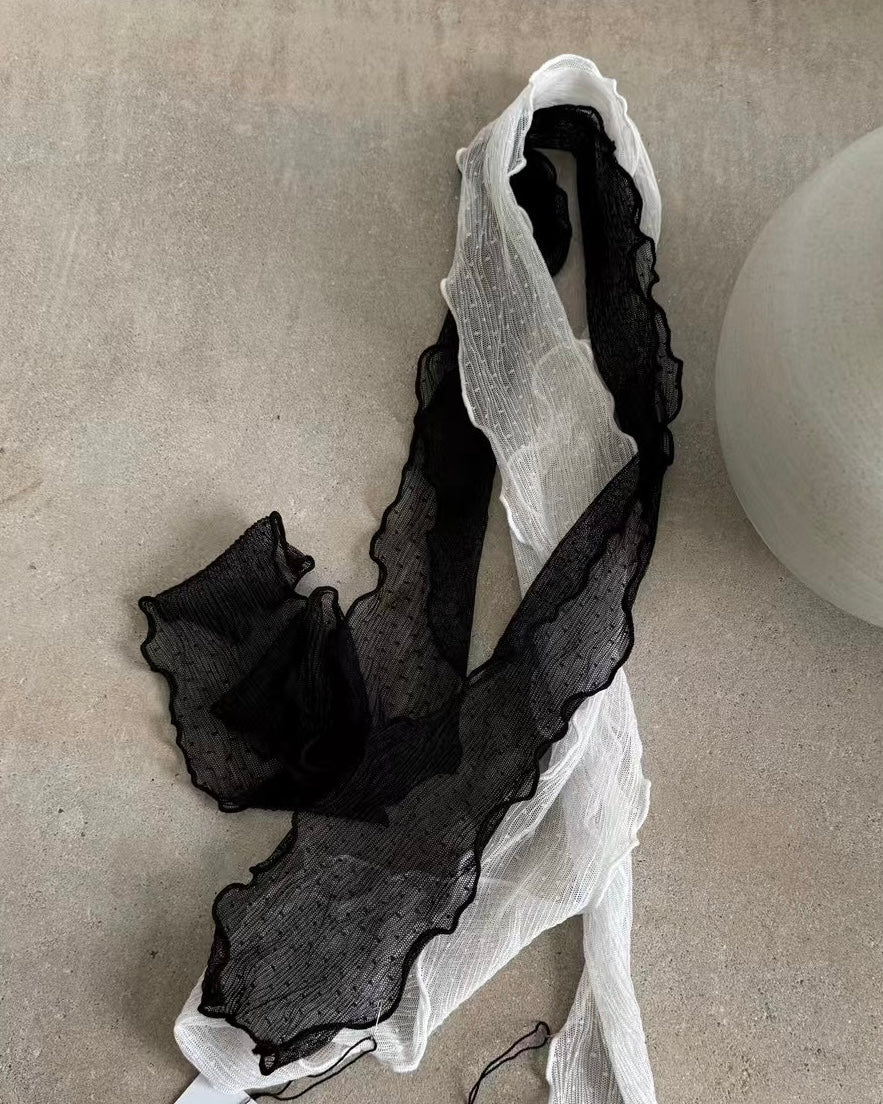 蕾絲絲巾 Lace Scarf