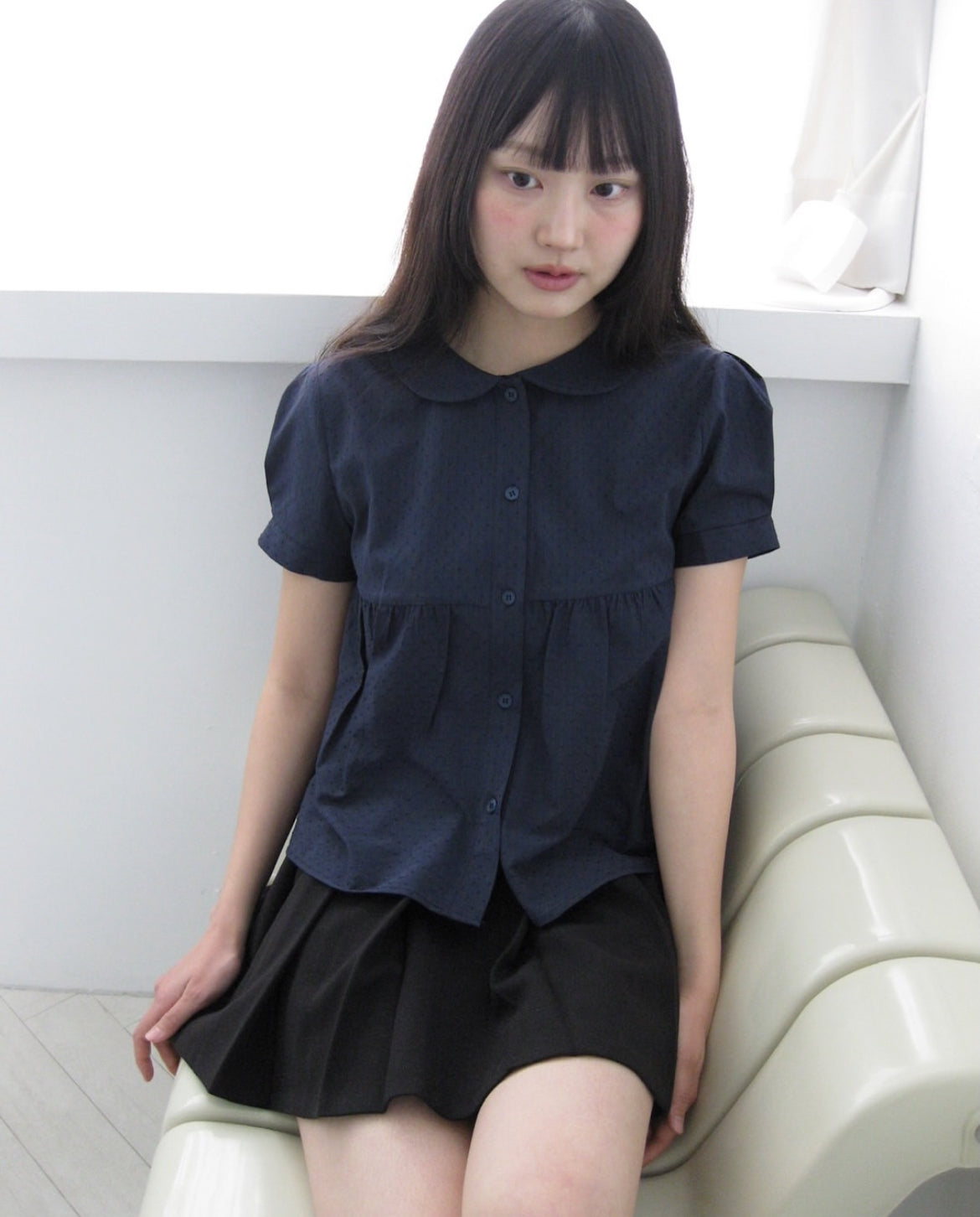 娃娃領復古襯衫 Doll Collar Retro Shirt