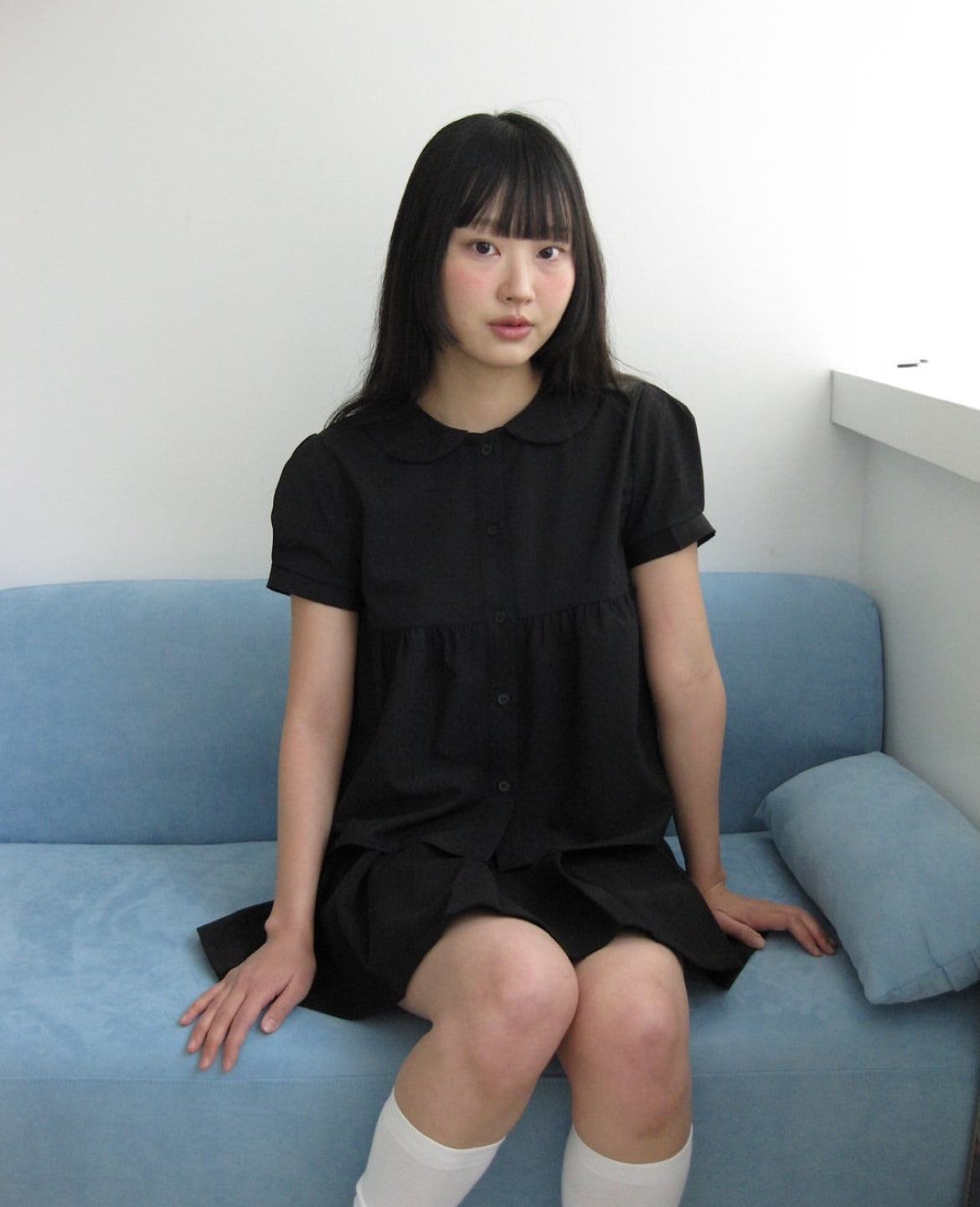娃娃領復古襯衫 Doll Collar Retro Shirt