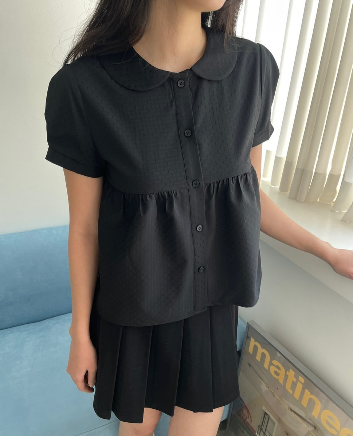 娃娃領復古襯衫 Doll Collar Retro Shirt