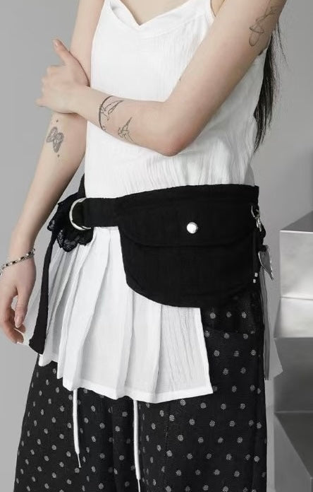 蕾絲口袋腰帶 Lace Pocket Belt