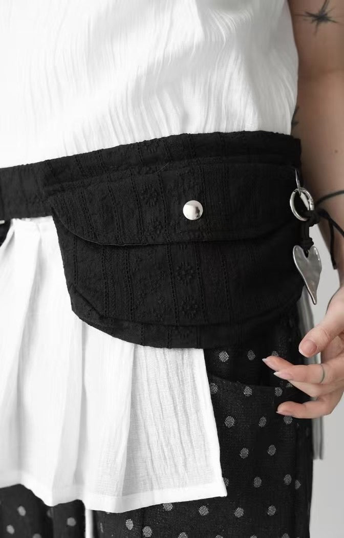 蕾絲口袋腰帶 Lace Pocket Belt