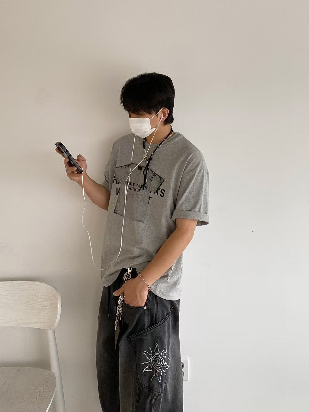 【Unisex】"I HATE T-SHIRTS WITH TEXT"短袖 "I HATE T-SHIRTS WITH TEXT" T-Shirt