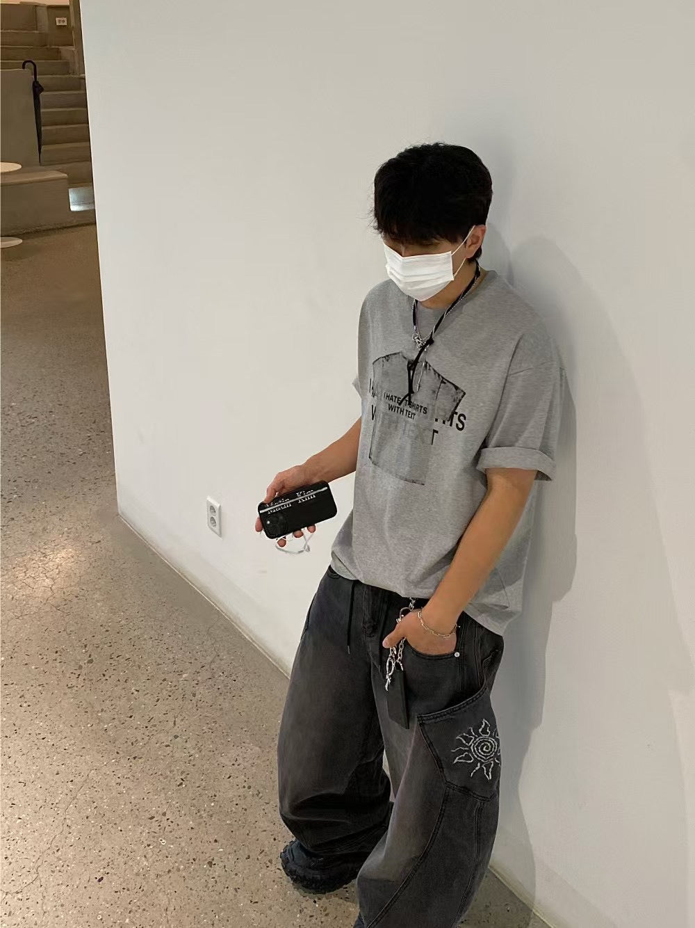【Unisex】"I HATE T-SHIRTS WITH TEXT"短袖 "I HATE T-SHIRTS WITH TEXT" T-Shirt