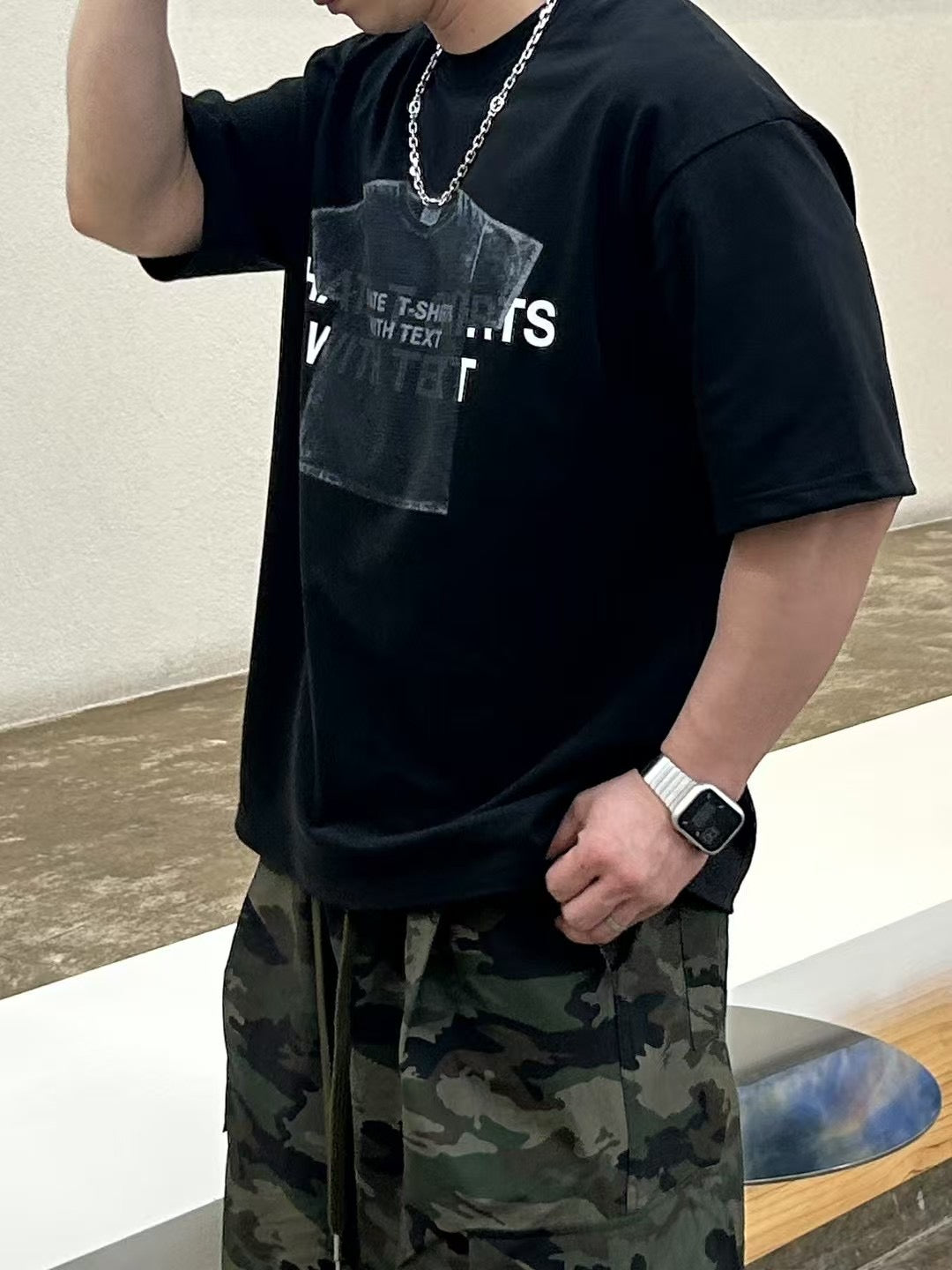【Unisex】"I HATE T-SHIRTS WITH TEXT"短袖 "I HATE T-SHIRTS WITH TEXT" T-Shirt