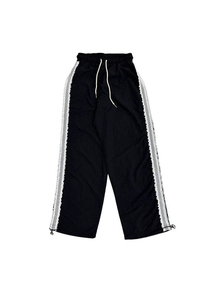 蕾絲花邊長褲 Lace Hem Trousers