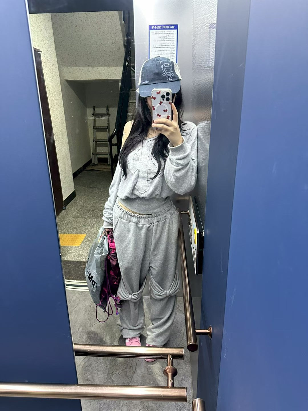 立體蝴蝶結棉褲 Bow-Knot Cotton Pants